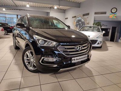 gebraucht Hyundai Santa Fe blue 2.2 CRDI 4WD Automatik Premium