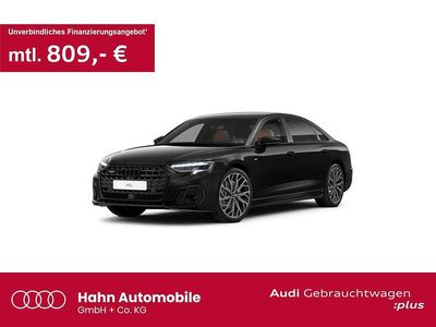 Mythosschwarz metallic Gebraucht 2023 Audi A8L S-Line Limousine | 69.930 €