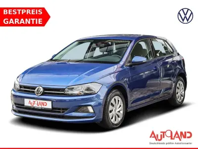 Gebraucht VW Polo Comfortline 95 PS (69 kW) 2018 Blau Kleinwagen