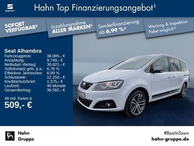 gebraucht Seat Alhambra FR-Line 1.4TSI DSG ACC Pano AHK StandHz