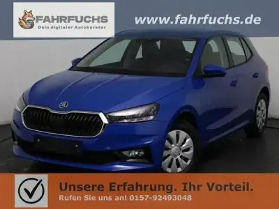 Ny Skoda Fabia Essence 80 HK (58 kW) 2026 Blå Hatchback