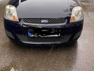 Gebraucht Ford Fiesta 60 PS (44 kW) 2007 Blau Kleinwagen