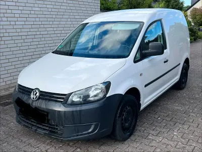 Gebraucht VW Caddy 75 PS (55 kW) 2014 Weiß Van / Kleinbus