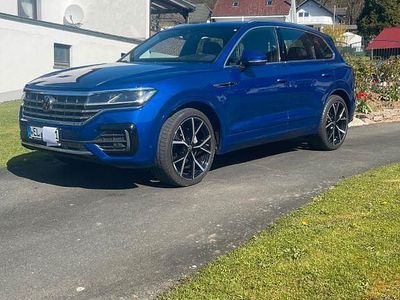 Gebraucht VW Touareg R-line 286 PS (210 kW) 2022 Blau SUV