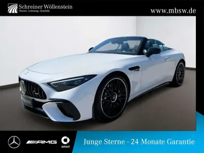 Gebraucht Mercedes SL55 AMG AMG 476 PS (350 kW) 2025 Weiß manufaktur lack manufaktur opalithweiß bright Cabrio