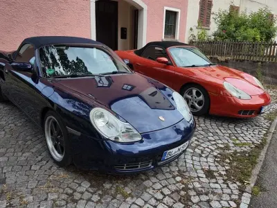 Gebraucht Porsche Boxster S 260 PS (191 kW) 2001 Blau Cabrio
