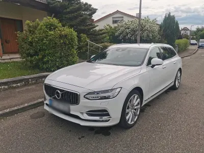 Gebraucht Volvo V90 Inscription 190 PS (139 kW) 2018 Weiß Kombi
