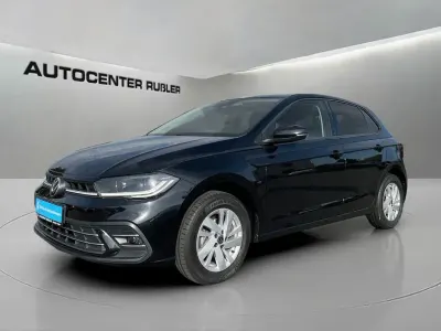Gebraucht VW Polo Style 95 PS (69 kW) 2022 Schwarz Kleinwagen