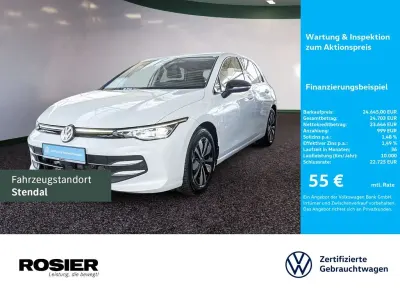 Gebraucht VW Golf VIII Goal 150 PS (110 kW) 2025 Weiss / oryxweiss perlmutteffekt Limousine