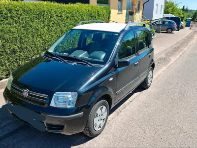 Gebraucht Fiat Panda 60 PS (44 kW) 2009 Schwarz Kleinwagen