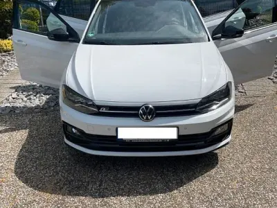 Usata VW Polo R-line 95 CV (69 kW) 2021 Bianco Utilitaria