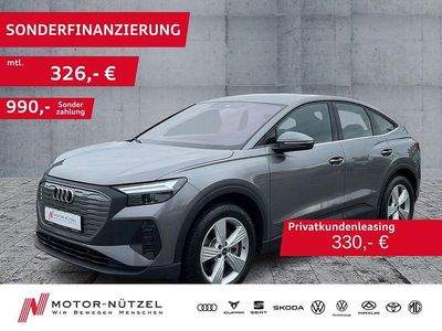 Grau Gebraucht 2022 Audi Q4 Sportback e-tron Sport SUV | 28.980 € (Superpreis)