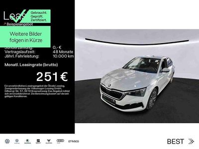 Gebraucht Skoda Scala Tour 110 PS (80 kW) 2022 Moonweiß perleffekt/moonweis Kleinwagen