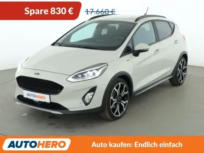 Gebraucht Ford Fiesta Active X 125 PS (91 kW) 2021 Weiß Kleinwagen