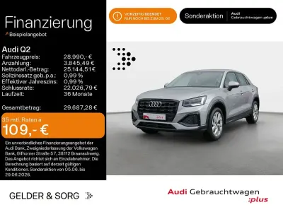 Gebraucht Audi Q2 Advanced Plus 150 PS (110 kW) 2025 Florettsilber metallic SUV