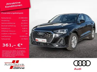 Gebraucht Audi Q3 Sportback Performance 150 PS (110 kW) 2022 Mythosschwarz metallic SUV