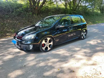 Gebraucht VW Golf VI GTI 211 PS (155 kW) 2009 Schwarz Limousine