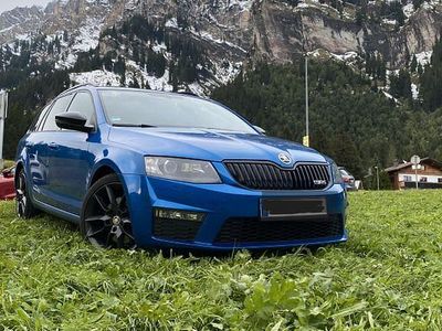 Gebraucht Skoda Octavia RS 184 PS (135 kW) 2016 Blau Kombi