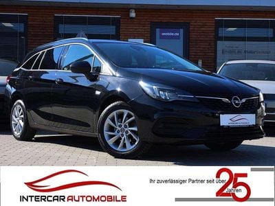 Occasion Opel Astra Elegance 146 PK (107 kW) 2021 Zwart Stationwagen