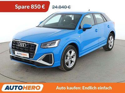 Gebraucht Audi Q2 S-Line 116 PS (85 kW) 2022 Blau SUV
