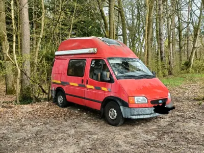 Gebraucht Ford Transit 69 PS (50 kW) 1997 Rot Van