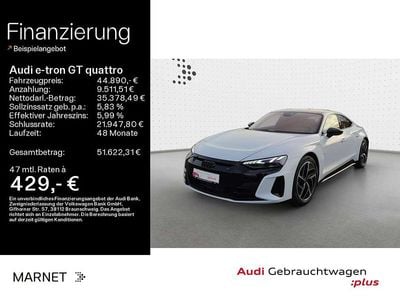 Gebraucht Audi e-tron GT quattro Sport 350 kW (476 PS) 2022 Suzukagrau metallic Limousine
