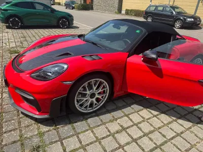 Gebraucht Porsche 718 Spyder RS Edition 500 PS (367 kW) 2024 Rot Cabrio