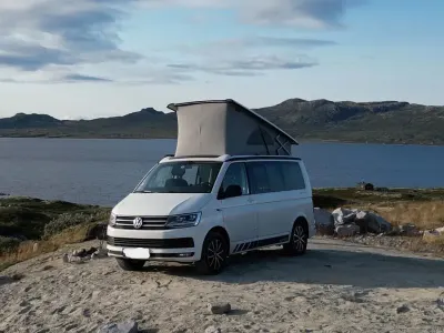 Gebraucht VW T6 Edition 150 PS (110 kW) 2017 Weiß Van