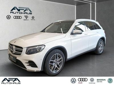 Gebraucht Mercedes GLC220 AMG line 170 PS (125 kW) 2019 Weiß SUV