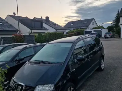 Gebraucht Seat Alhambra Vigo 140 PS (102 kW) 2008 Schwarz Van / Kleinbus
