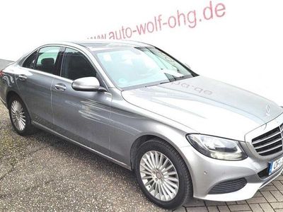 Usata Mercedes C180 Exclusive 156 CV (114 kW) 2015 Argento Berlina