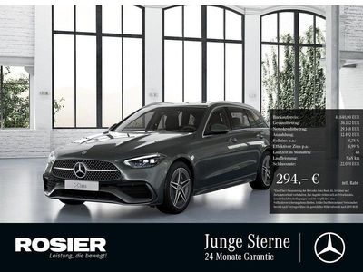 Gebraucht Mercedes C220 Advanced 200 PS (147 kW) 2024 Grau / selenitgrau Kombi