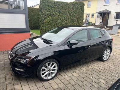 Second-hand Seat Leon FR 179 CP (131 kW) 2018 Negru Berlinǎ