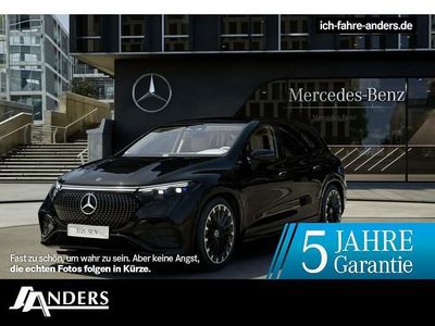 Schwarz obsidianschwarz metall Gebraucht 2023 Mercedes EQS450+ AMG Limousine | 85.850 €