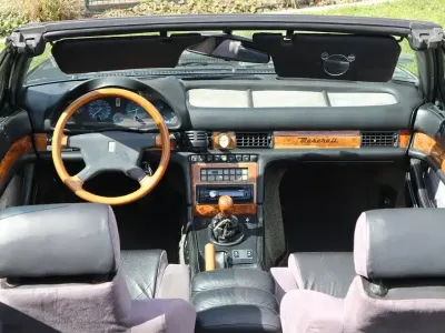 Gebraucht Maserati Spyder 245 PS (180 kW) 1991 Schwarz Cabrio