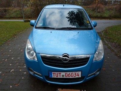 Gebraucht Opel Agila Edition 68 PS (50 kW) 2009 Blau Kleinwagen