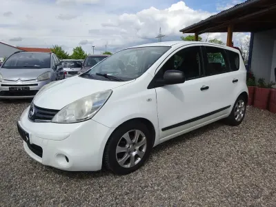 Gebraucht Nissan Note Visia 88 PS (64 kW) 2009 Weiß Kleinwagen