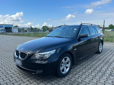 Gebraucht BMW 520 163 PS (119 kW) 2008 Schwarz Kombi