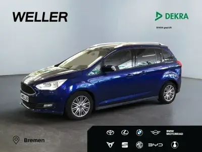 Gebraucht Ford Grand C-Max Business Edition 125 PS (91 kW) 2016 Blau Van / Kleinbus