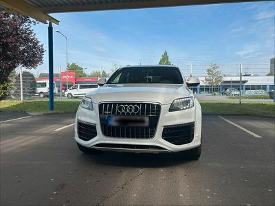 Second-hand Audi Q7 S-Line 245 CP (180 kW) 2014 Alb SUV