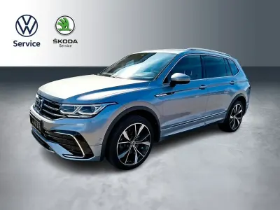 Gebraucht VW Tiguan Allspace R-line 200 PS (147 kW) 2021 Silber SUV