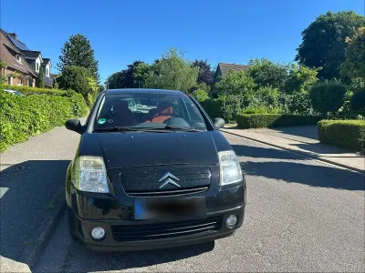 Gebraucht Citroën C2 73 PS (53 kW) 2005 Schwarz Kleinwagen