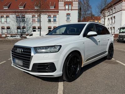 Second-hand Audi Q7 S-Line 272 CP (200 kW) 2015 Alb SUV