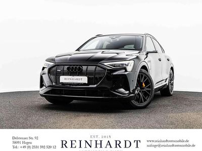 Gebraucht Audi e-tron Sportback Black Edition 300 kW (408 PS) 2022 Mythosschwarz metallic SUV