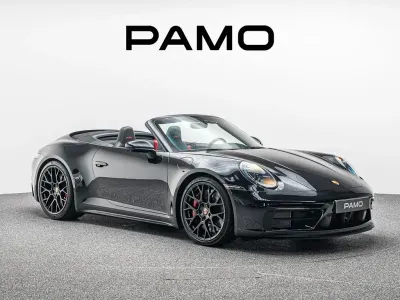 Brugt Porsche 992 480 HK (353 kW) 2024 Sort Cabriolet