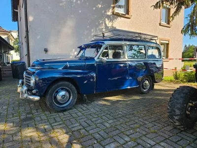 Używany Volvo Duett 82 KM (60 kW) 1958 Niebieski Kombi