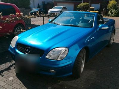 Usata Mercedes 170 163 CV (119 kW) 2003 Blu Cabrio