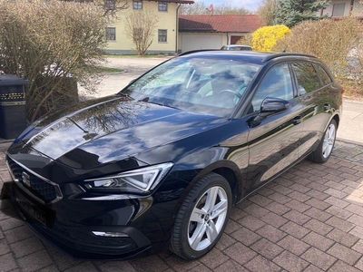 Usata Seat Leon Style 150 CV (110 kW) 2021 Nero Berlina