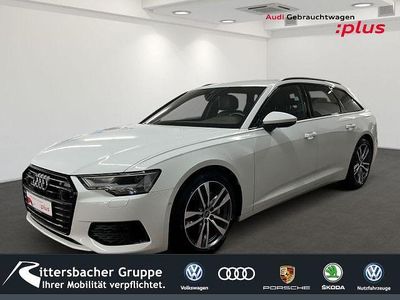 Gletscherweiß metallic Gebraucht 2022 Audi A6 Sport Kombi | 40.880 € (Teuer)