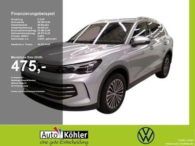 Oyster silver Gebraucht 2025 VW Tiguan Elegance SUV | 48.370 € (Fairer Preis)